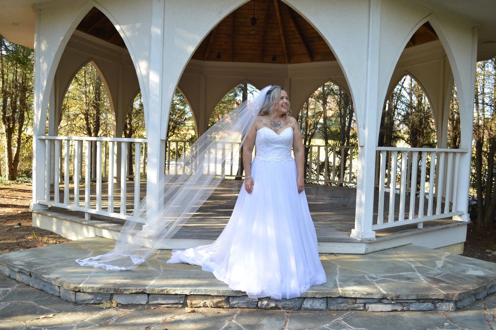 Wedding Event Venue Bride Virginia Radford Nesselrod Tickle