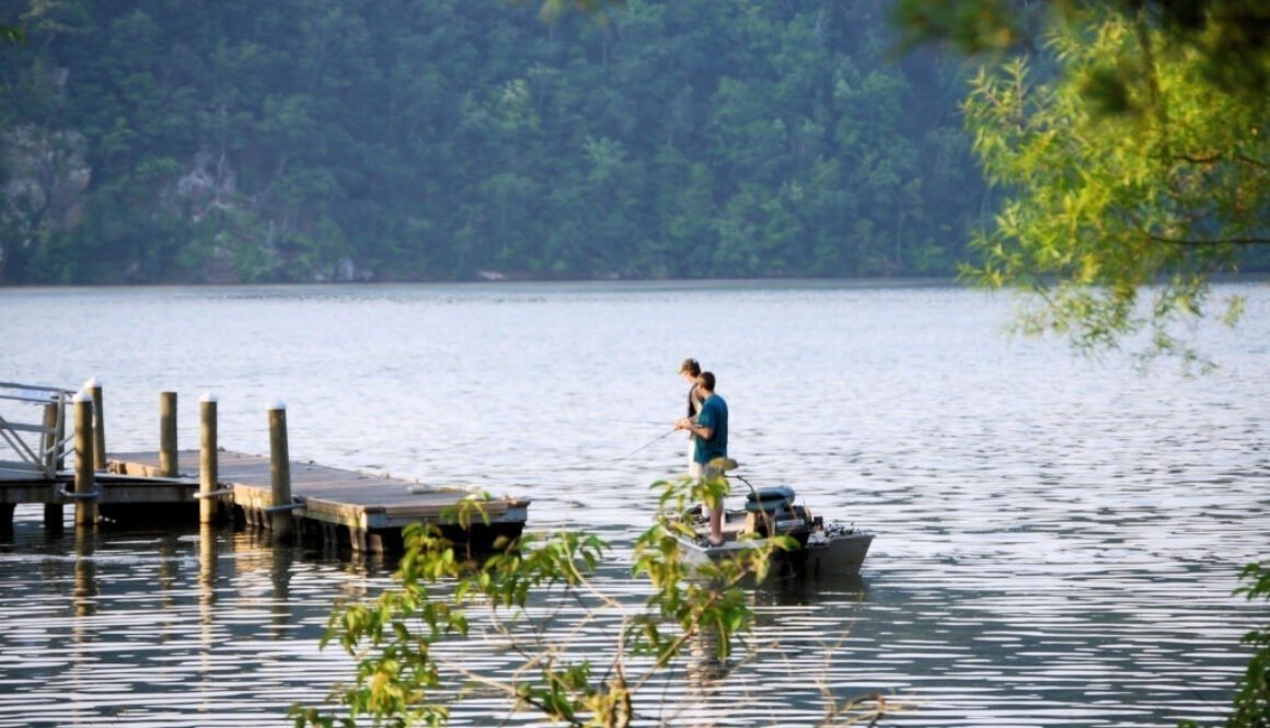 Fishing New River Claytor Lake Radford Virginia Nesselrod