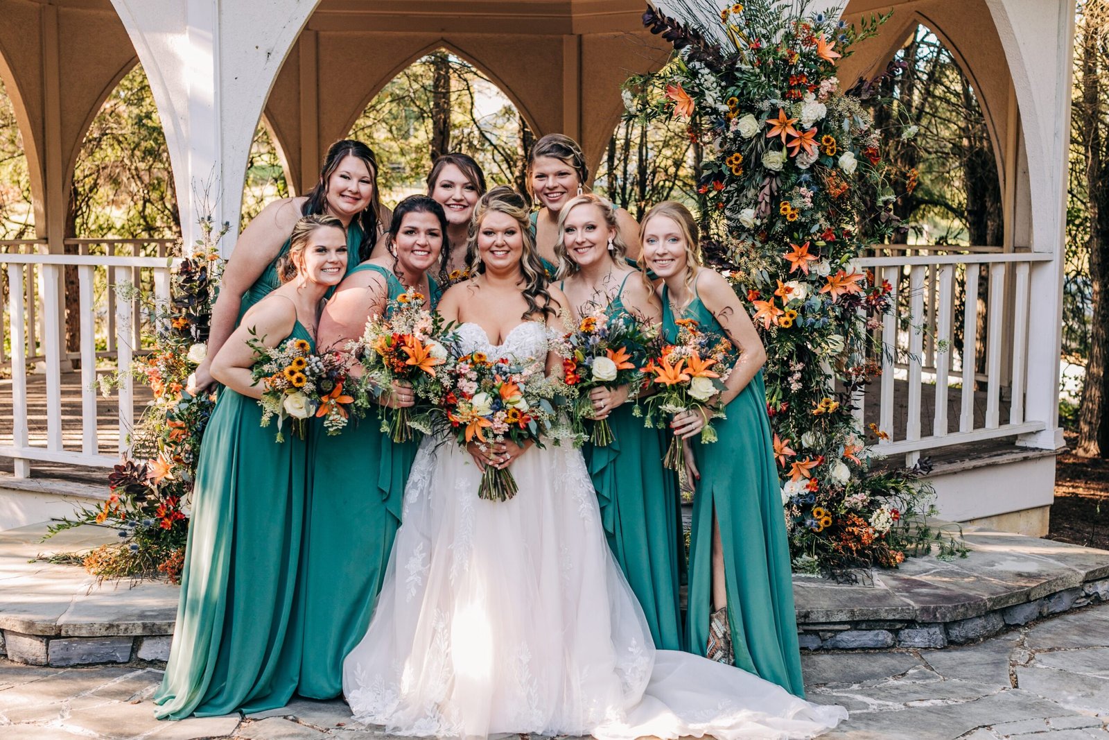 Wedding Event Venue Bride Virginia Radford Nesselrod Epperly