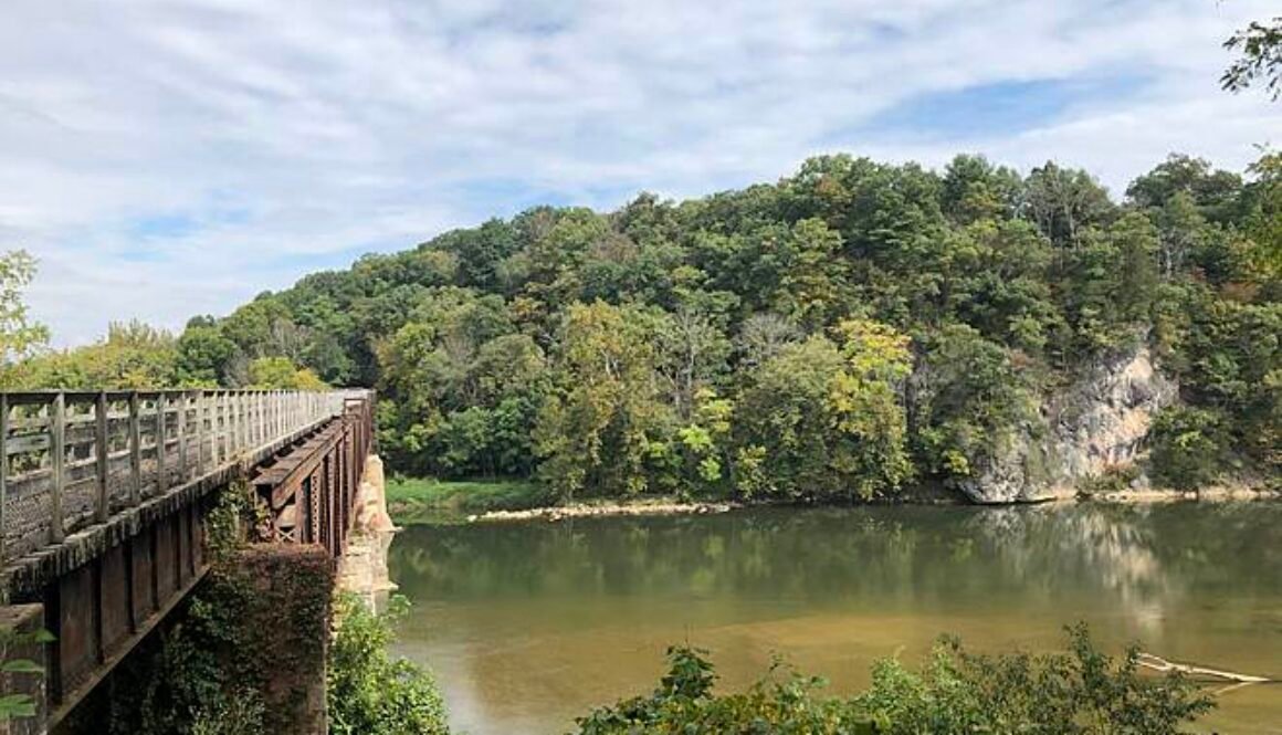 New River Trail Radford Virginia Nesselrod Hiking Biking Tourism